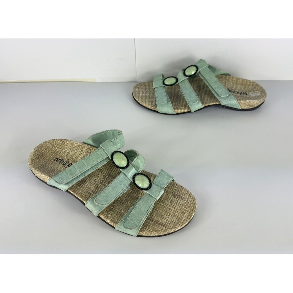 Orthaheel Women's Porto II Mint Green Sandals EU 39 US 8